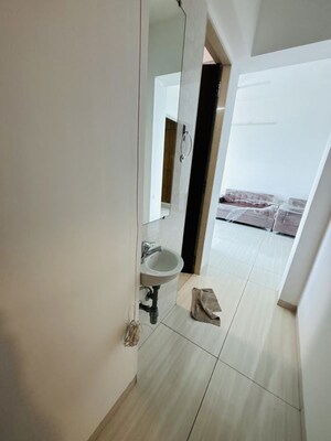 Bathroom in 2 BHK Apartment at Sheth Golden Willows, Mulund West – for Rent