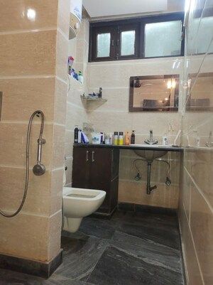 Kitchen in 1 BHK Builder Floor at East Of Kailash – for Rent
