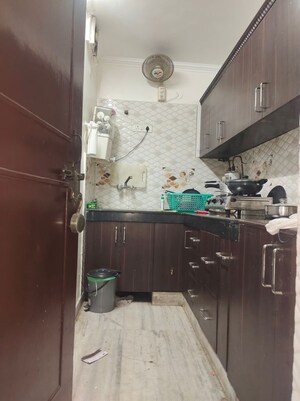 Kitchen in 1 BHK Builder Floor at East Of Kailash – for Rent