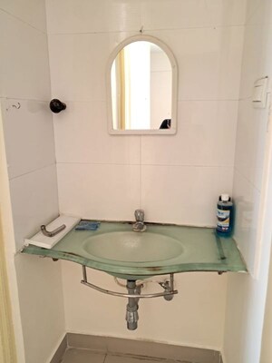 Bathroom in 2 BHK Apartment at Kamgar Putala Vasahat – for Rent