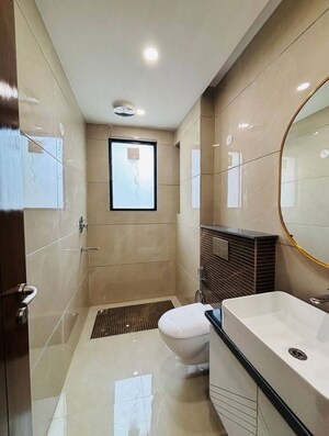 Bathroom in 2.5 BHK Apartment at DLF Cyber Park, Sector 20 – for Rent