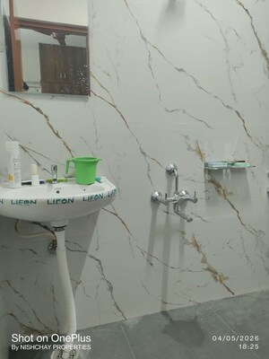 Bathroom in 3 BHK Builder Floor at Hrbr Layout – for Rent