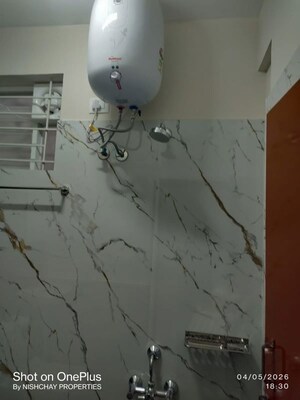 Bathroom in 3 BHK Builder Floor at Hrbr Layout – for Rent