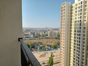 Balcony in 1 BHK Apartment at Runwal My City Codename Walk, Dombivli East – for Rent