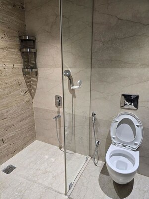 Bathroom in 3 BHK Apartment at Omkar 1973, Worli – for Sale