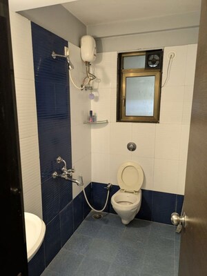 Bathroom in 2 BHK Apartment at Sandesh Nagar – for Rent