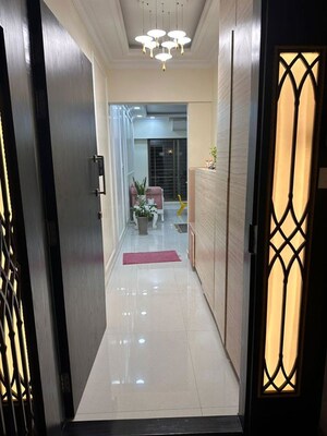Building Lobby in 2 BHK Apartment at Acme Ozone, Manpada – for Rent