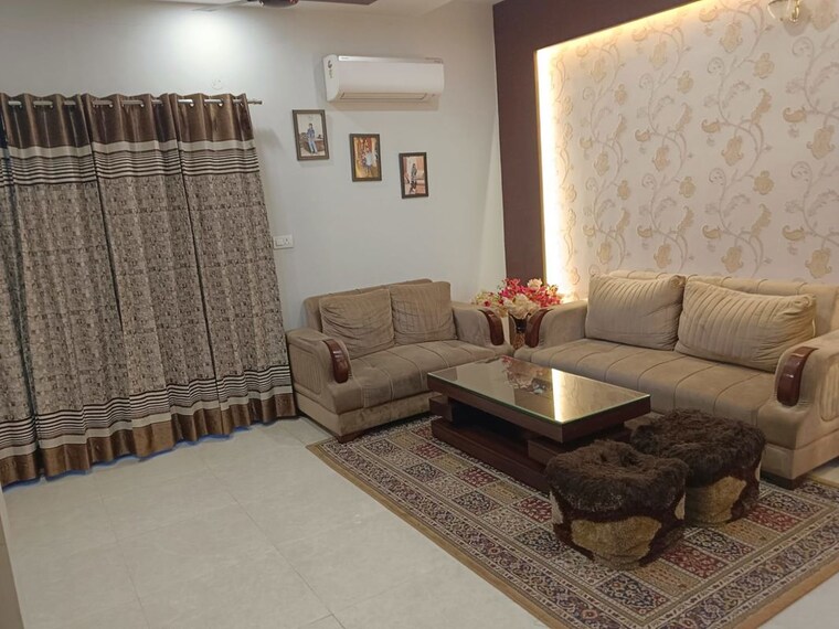 Living Room, ms-enclave-zirakpur 2 Bedroom 1000 Sq.Ft. Builder Floor In Dhakoli Zirakpur 10353216