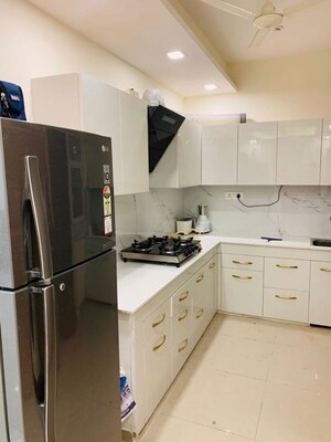 Kitchen in 3 BHK Apartment at Himalaya Pride, Tech Zone 4 Greater Noida – for Rent
