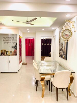 Living Room in 3 BHK Apartment at Himalaya Pride, Tech Zone 4 Greater Noida – for Rent