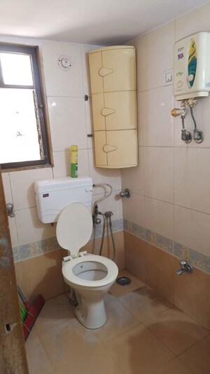 Bathroom in 2 BHK Apartment at Majiwada – for Rent