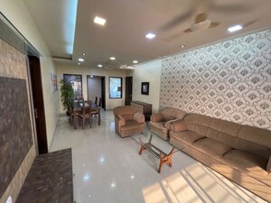 Living Room in 3 BHK Apartment at Embassy Apartments, Andheri West – for Rent