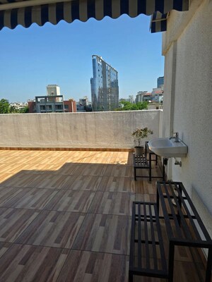 Balcony in 3 BHK Penthouse at Sanewadi – for Sale
