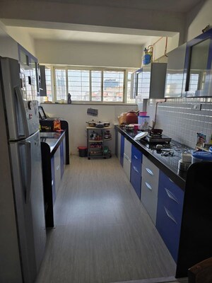 Kitchen in 3 BHK Penthouse at Sanewadi – for Sale