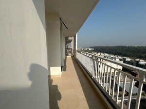 Balcony in 3 BHK Apartment at Motia Blue Ridge, Dhakoli – for Sale