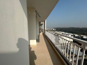 Balcony in 3 BHK Apartment at Motia Blue Ridge, Dhakoli – for Sale