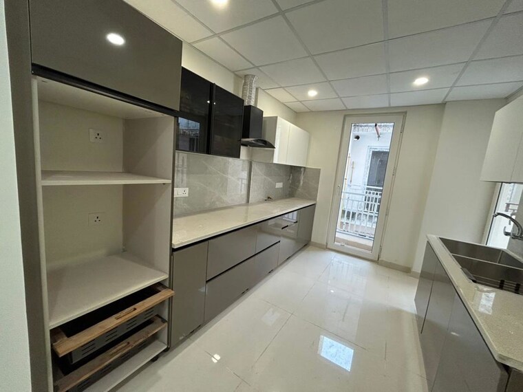 Kitchen, motia-blue-ridge 3 Bedroom 1790 Sq.Ft. Apartment In Dhakoli Zirakpur 10353276