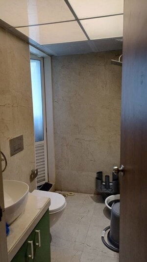 Bathroom in 2 BHK Apartment at Dosti West County, Balkum Pada – for Rent