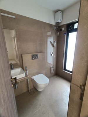 Bathroom in 3 BHK Apartment at Bharat Primavistas, Vile Parle West – for Rent