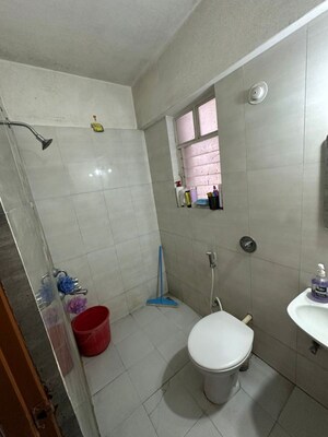 Bathroom in 1 RK Apartment at Goel Ganga Amber, Tathawade – for Rent