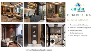 Floor Plan in 3 BHK Apartment at Thambuchetty Palya – for Sale