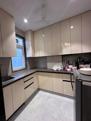 Kitchen in 3.5 BHK Apartment at DLF Cyber Park, Sector 20 – for Rent