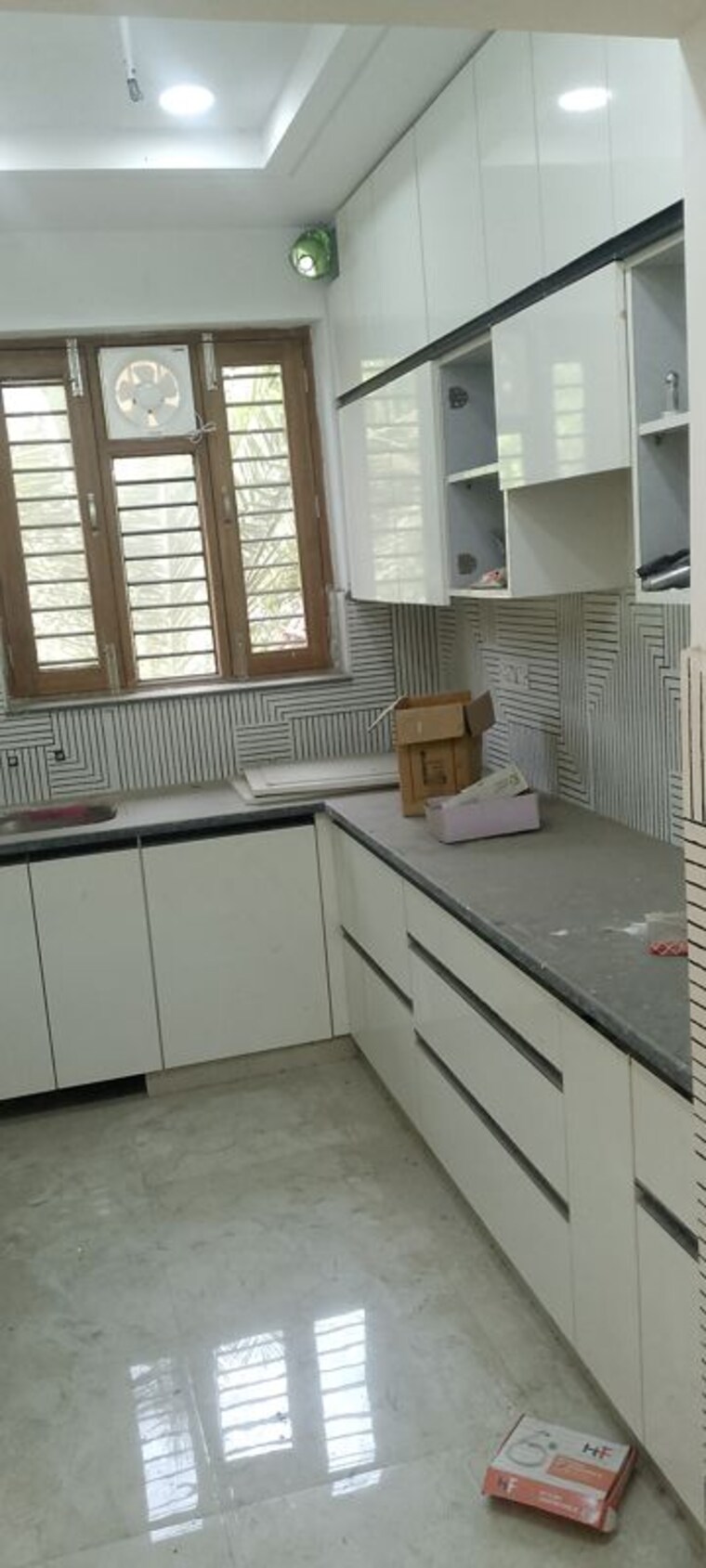 Kitchen, ip colony 3.5 Bedroom 240 Sq.Ft. Builder Floor In Ip Colony Faridabad 10353368
