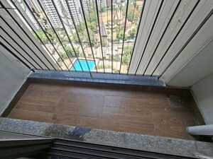 Balcony in 1 BHK Apartment at Runwal Eirene, Balkum Pada – for Sale