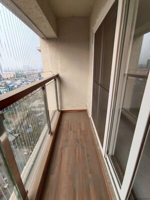 Balcony in 2 BHK Apartment at Vaibhav Queens Park, Chembur – for Rent