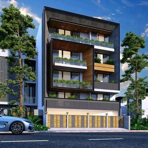 3 BHK Apartment – Exterior View View at Thyagaraya Nagar - for Sale