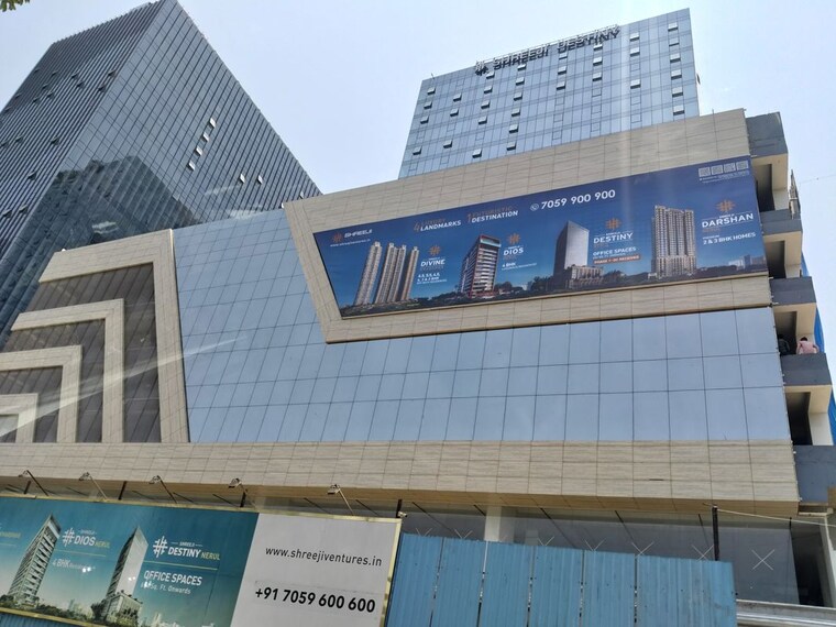 Exterior View, shreeji-destiny Commercial Office Space in IT/SEZ 700 Sq.Ft. In Nerul Navi Mumbai 10353409