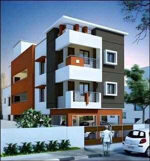 3 BHK Apartment – Exterior View View at Thyagaraya Nagar - for Sale