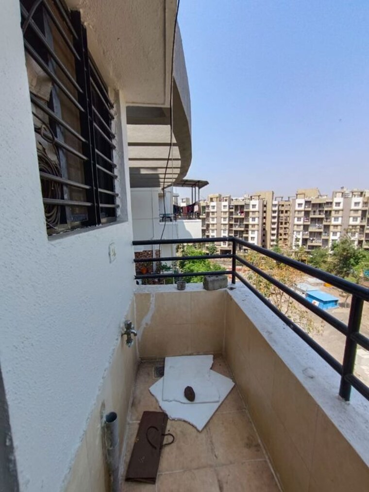 Balcony, gopiram-radhey-heights 2 Bedroom 1000 Sq.Ft. Apartment In Ravet Pune 10346437