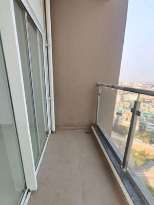 Balcony in 3 BHK Apartment at Runwal The Central Park, Chinchwad – for Rent
