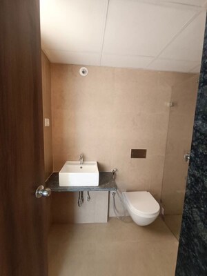 Bathroom in 3 BHK Apartment at Runwal The Central Park, Chinchwad – for Rent