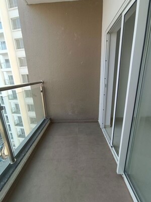 Balcony in 3 BHK Apartment at Runwal The Central Park, Chinchwad – for Rent