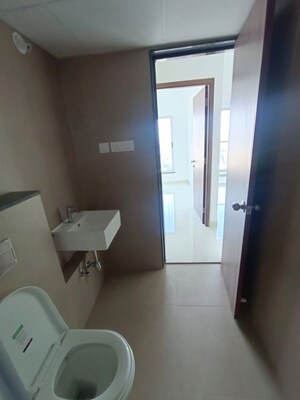 Bathroom in 3 BHK Apartment at Runwal The Central Park, Chinchwad – for Rent