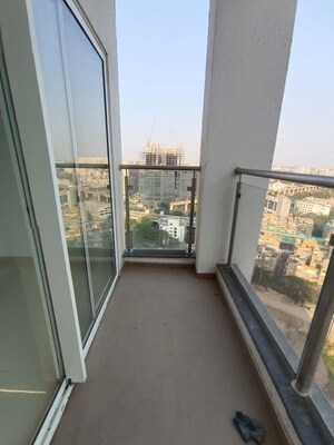 Balcony in 3 BHK Apartment at Runwal The Central Park, Chinchwad – for Rent