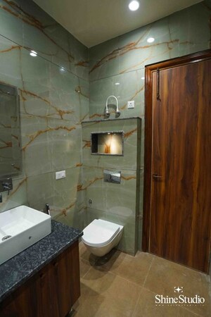 Bathroom in 2 BHK Apartment at Bptp Park Floors I, Sector 77 – for Sale