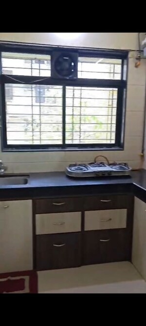 Kitchen in 1 BHK Apartment at Keshav Shrushti, Malad West – for Rent