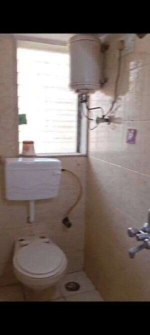 Bathroom in 1 BHK Apartment at Keshav Shrushti, Malad West – for Rent