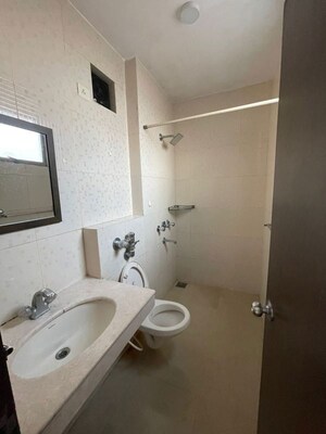 Bathroom in 2 BHK Apartment at Oberoi Realty Park View, Kandivali East – for Rent