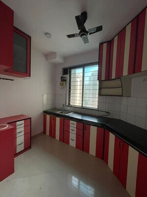 Kitchen in 2 BHK Apartment at Oberoi Realty Park View, Kandivali East – for Rent