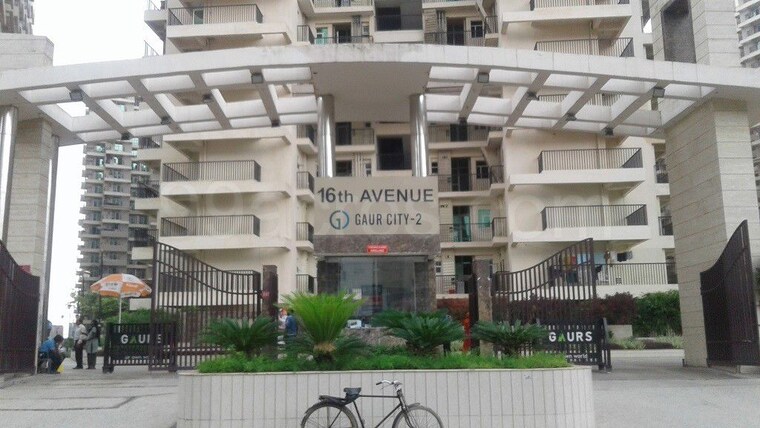 Exterior View, gaur-city-2-16th-avenue 2 Bedroom 1100 Sq.Ft. Apartment In Sector 16c Greater Noida Greater Noida 10351380