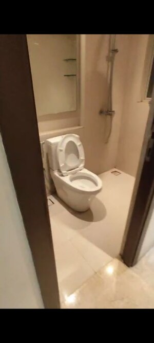 Bathroom in 2 BHK Apartment at One Hiranandani Park Barrington, Ghodbunder Road – for Sale