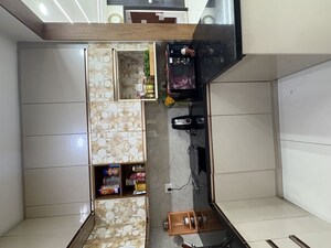 Kitchen in 3 BHK Apartment at Shriram Blue, Kr Puram – for Rent