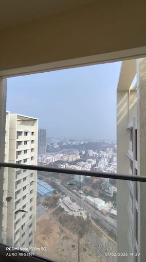 Balcony in 3 BHK Apartment at Aurobindo The Regent, Kondapur – for Sale