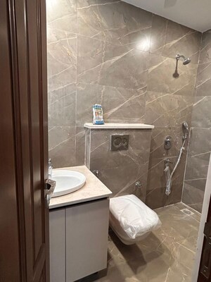 Bathroom in 3.5 BHK Apartment at Sector 52 – for Rent