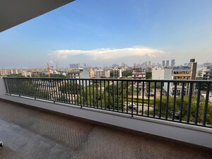 Balcony in 3.5 BHK Apartment at Sector 52 – for Rent
