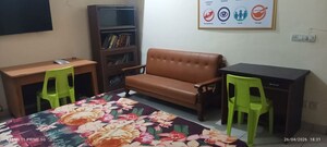 Bedroom in 2 BHK Apartment at Alaknanda Apartment Gomti Nagar, Gomti Nagar – for Rent